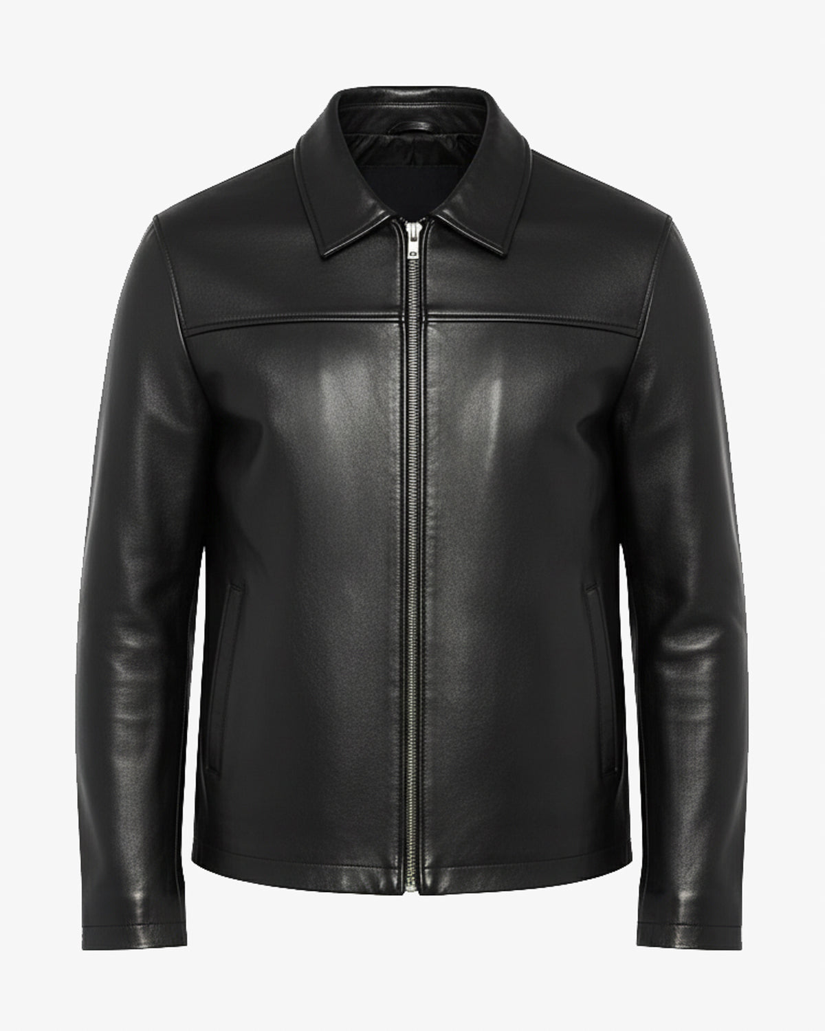 Catania – Premium Black Leather Jacket