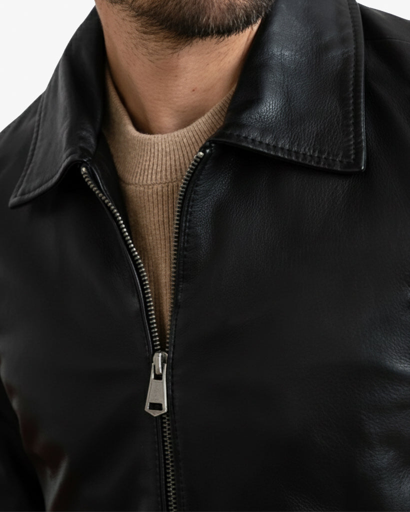 Venezia – Men’s Black Leather Jacket Venezia – Men’s Black Leather Jacket