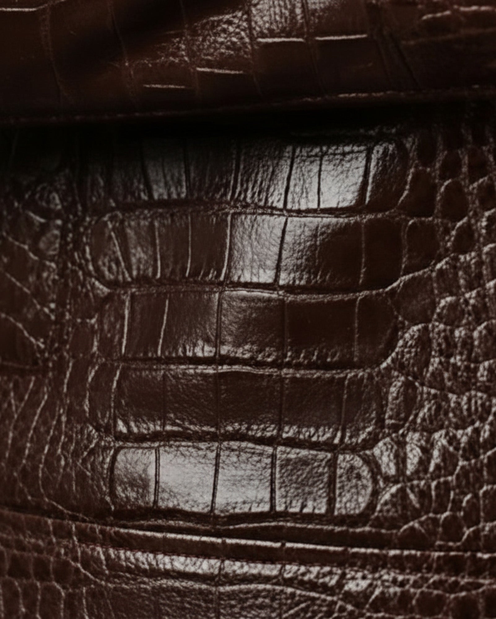 Orvieto - Men’s Brown Crocodile-Embossed Leather Jacket Orvieto - Men’s Brown Crocodile-Embossed Leather Jacket