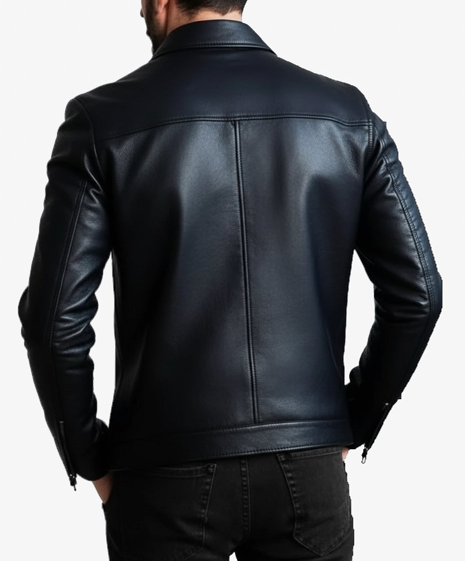 Venezia – Men’s Black Leather Jacket Venezia – Men’s Black Leather Jacket
