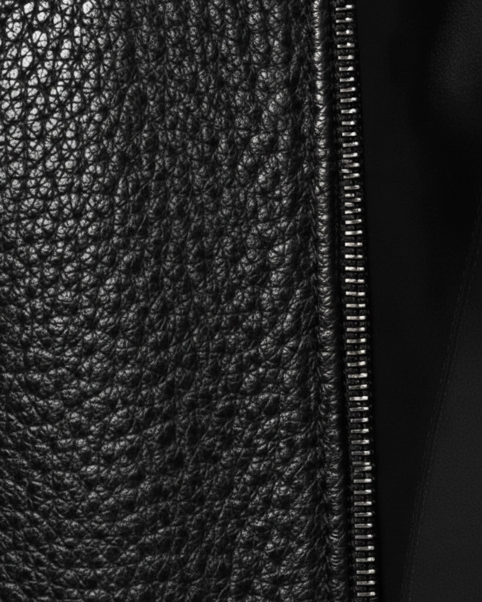 Monza – Men’s Black Crocodile-Embossed Leather Jacket Monza – Men’s Black Crocodile-Embossed Leather Jacket