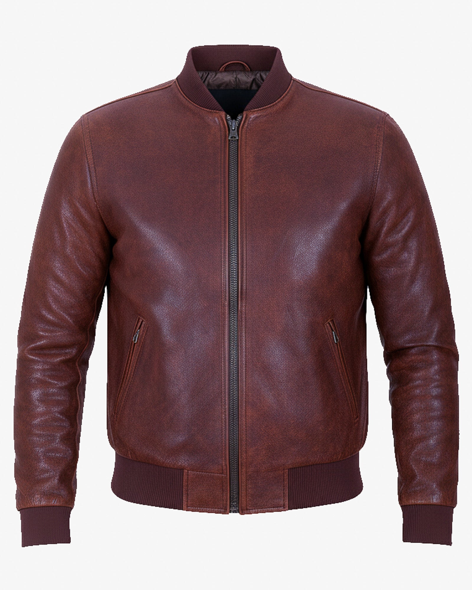 Torino – Men’s Vintage Brown Leather Bomber Jacket Torino – Men’s Vintage Brown Leather Bomber Jacket