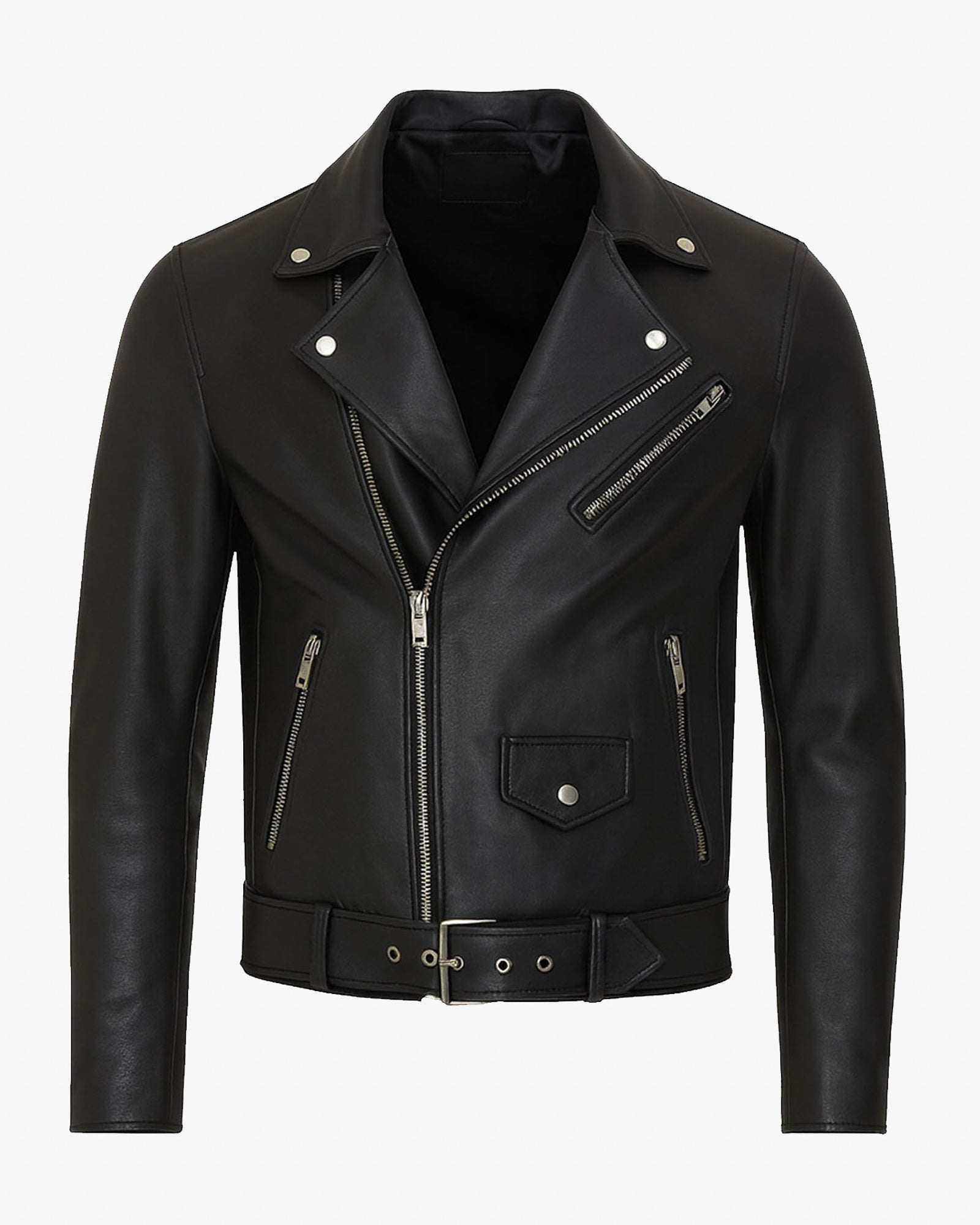 Taranto – Premium Black Leather Motorcycle Jacket Taranto – Premium Black Leather Motorcycle Jacket