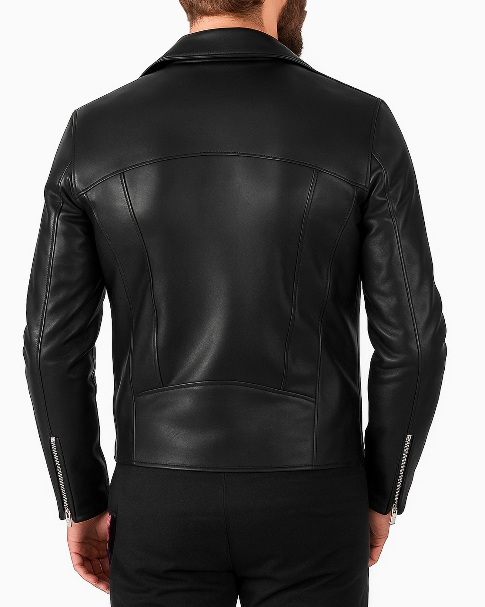 Taranto – Premium Black Leather Motorcycle Jacket Taranto – Premium Black Leather Motorcycle Jacket