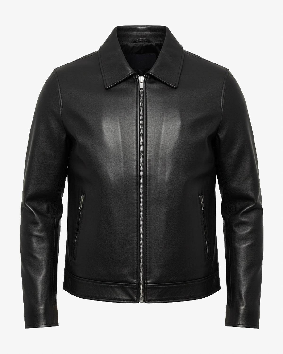 Venezia – Men’s Black Leather Jacket