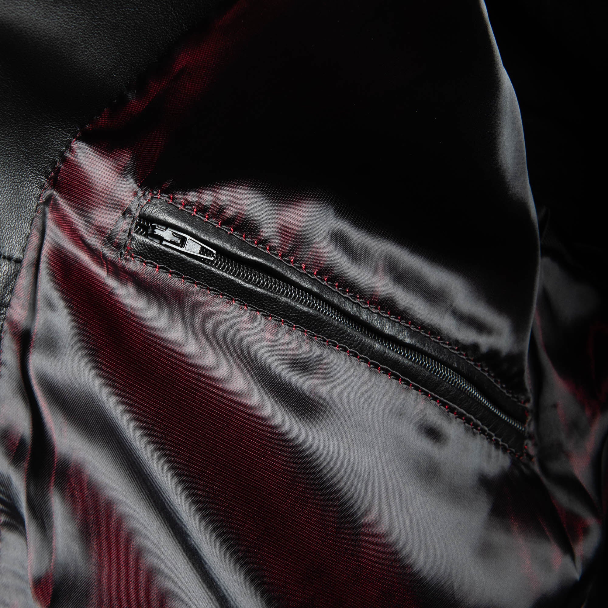 Parma – Classic Black Leather Suit Jacket for Men Media 2