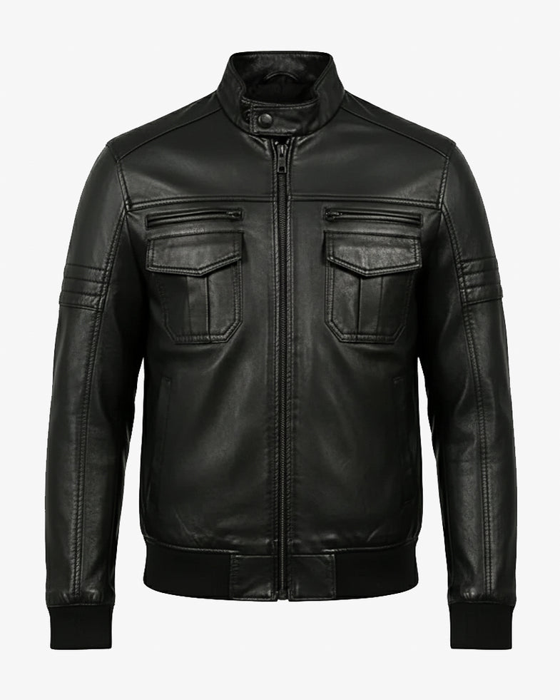 Men's Aviator Leather Jackets - Classic Flight Style - Leatherwear